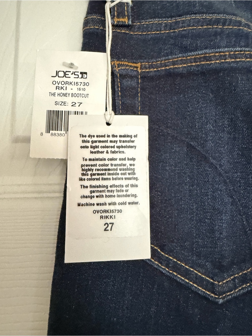 NWT Joe’s Jeans The Honey Curvy Bootcut Size 27 - Picture 9 of 13